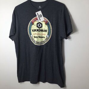 NWT Kikkoman soy sauce women men large Tshirt